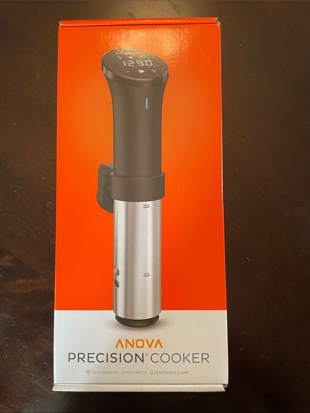 NIB Anova Precision Cooker - Silver & Black Sous Vide Immersion Circulator